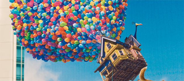 Disney Film Haus Mit Luftballons